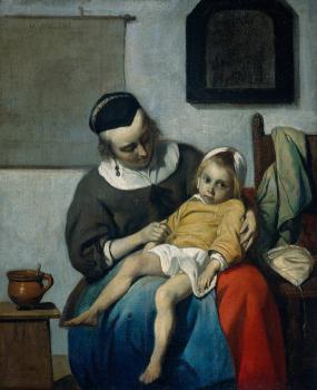Gabriel Metsu : The Sick Child